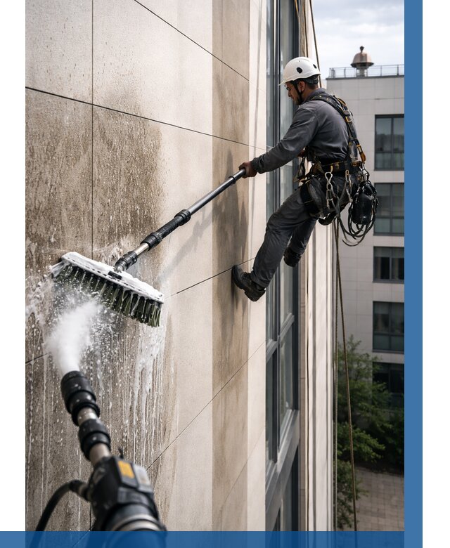 Мойка фасада из керамогранита в Нягани от 306 р. | ВЫСОТНИК-Нга