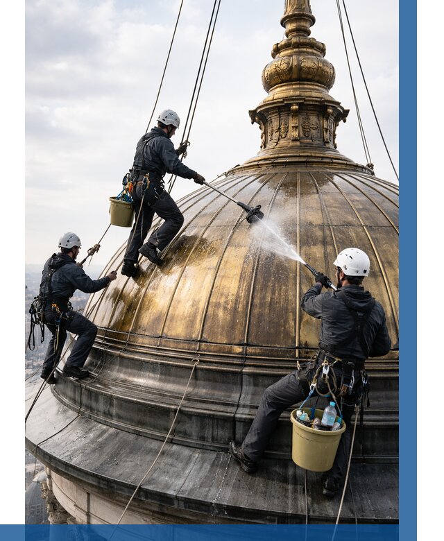 Мойка куполов и шпилей в Нягани от 8149 р. - заказать | ВЫСОТНИК-Нга
