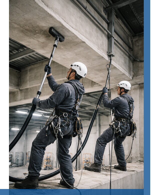 Обеспыливание потолочных конструкций в Нягани от 255 р. |ВЫСОТНИК-Нга