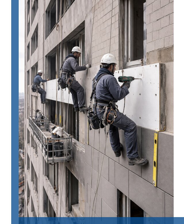 Монтаж фасадных термопанелей высокого качества в Нягани