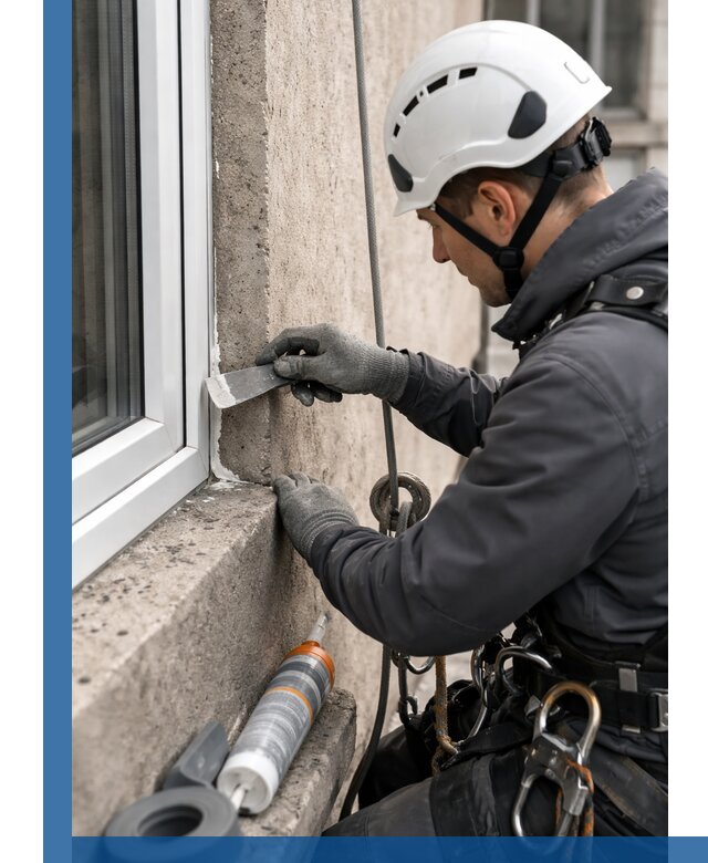 Герметизация монтажных швов окон в Нягани с гарантией качества