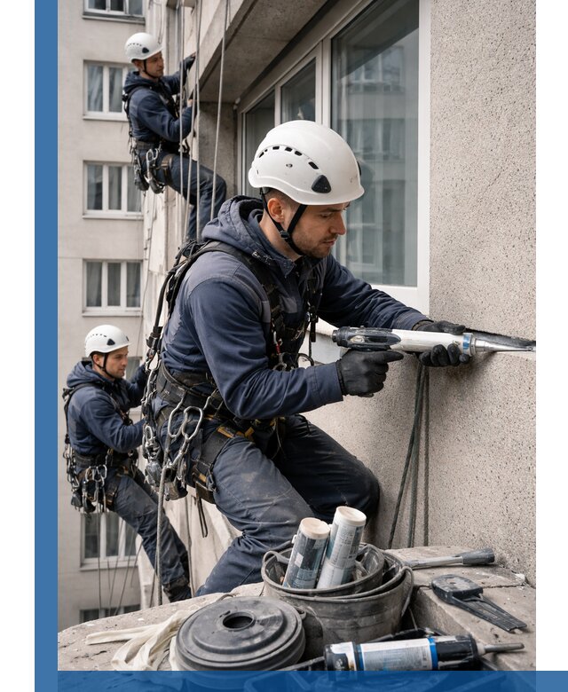 Герметизация швов лоджии в Нягани профессионально и надежно