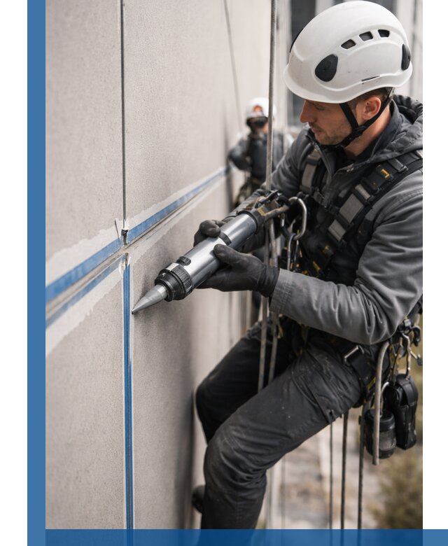 Герметизация стыков фасадных панелей в Нягани качественно и быстро