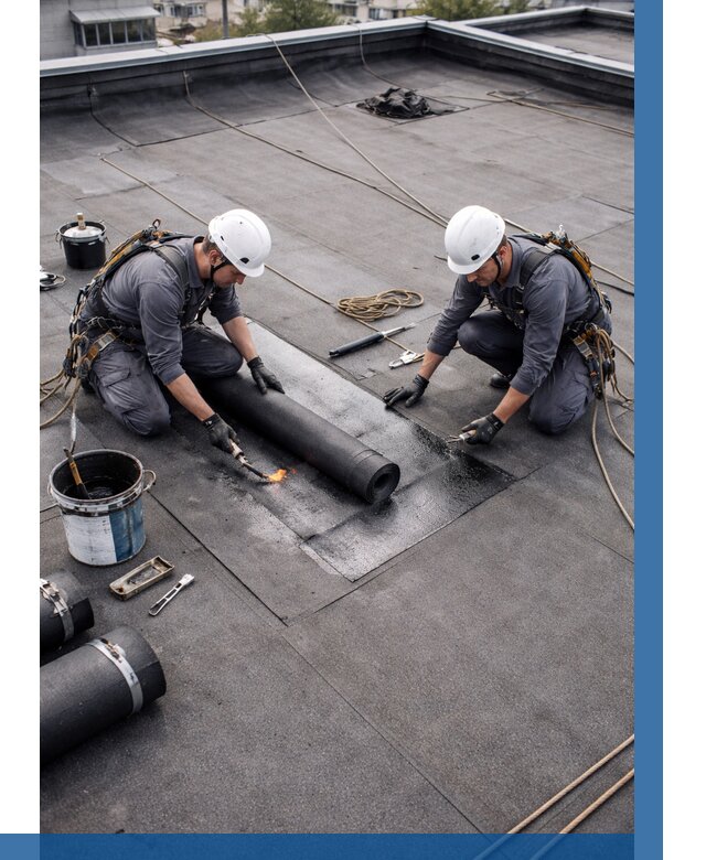 Ремонт мягкой кровли под ключ в Нягани от 713 р. | ВЫСОТНИК-Нга