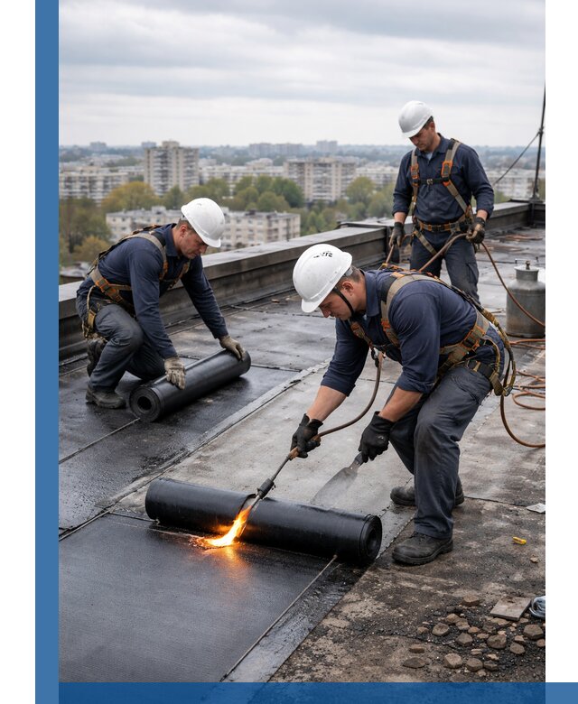 Ремонт наплавляемой кровли в Нягани качественно и надежно