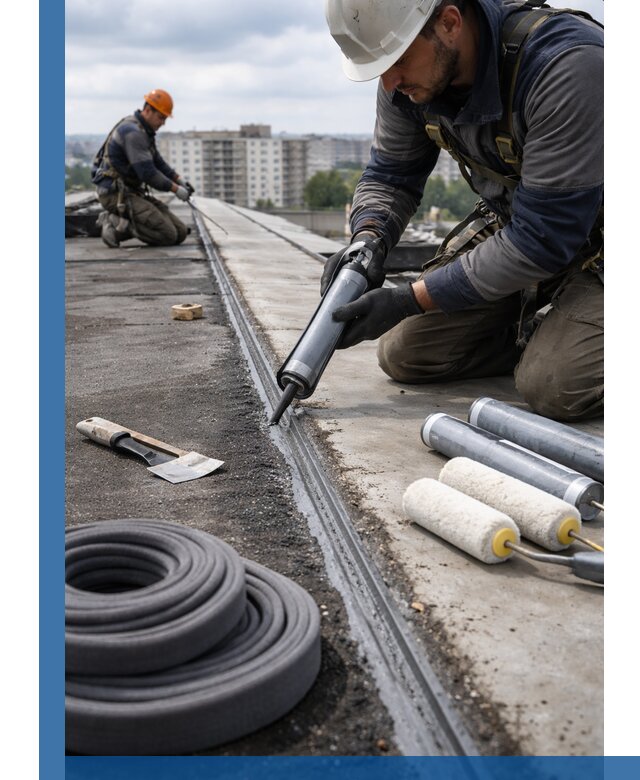 Герметизация швов кровли в Нягани с гарантией герметичности