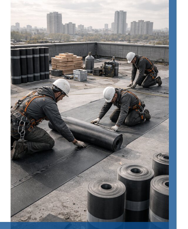 Монтаж мягкой кровли под ключ в Нягани от 458 р. | ВЫСОТНИК-Нга