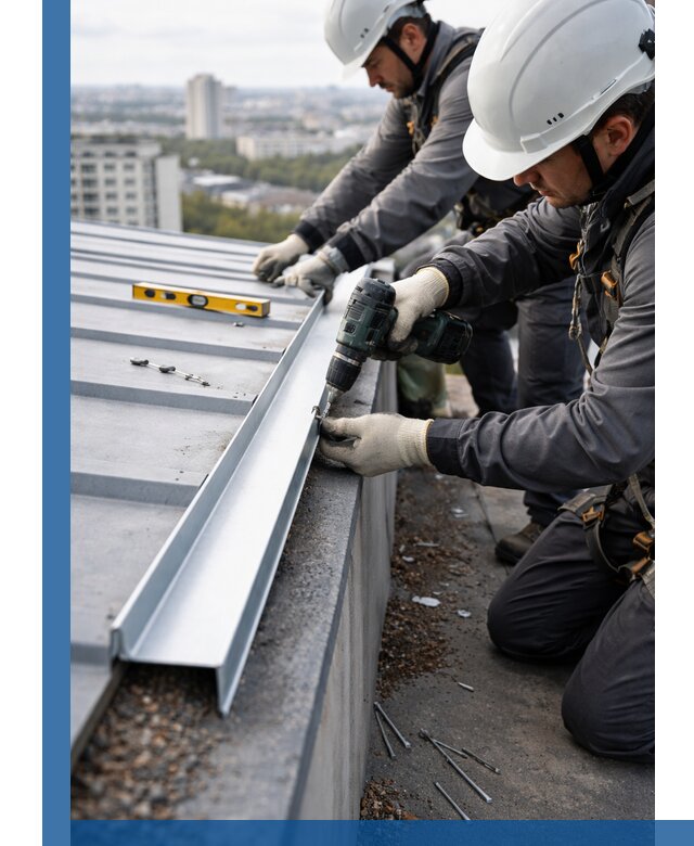 Монтаж капельника на кровле в Нягани с гарантией качества