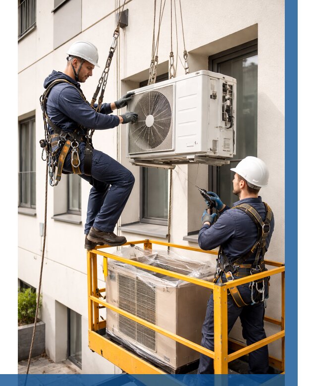 Демонтаж внешнего блока кондиционера в Нягани от 3565 р. | ВЫСОТНИК-Нга