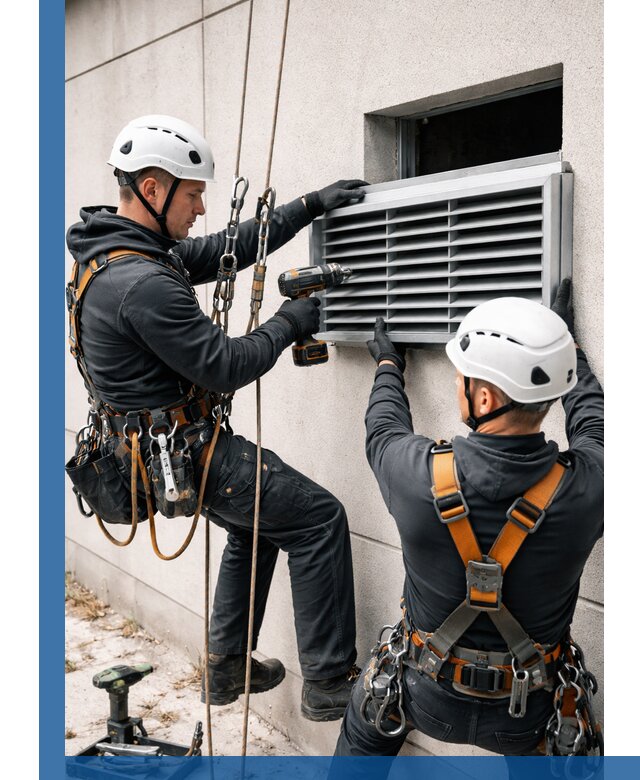 Монтаж вентиляционных решеток в Нягани профессиональный сервис