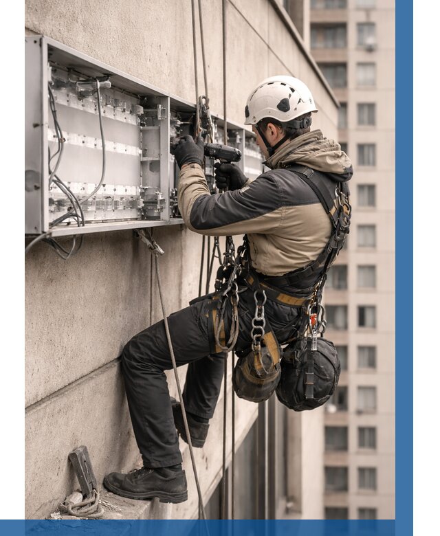 Ремонт вывески на высоте в Нягани от 4584 р. | ВЫСОТНИК-Нга