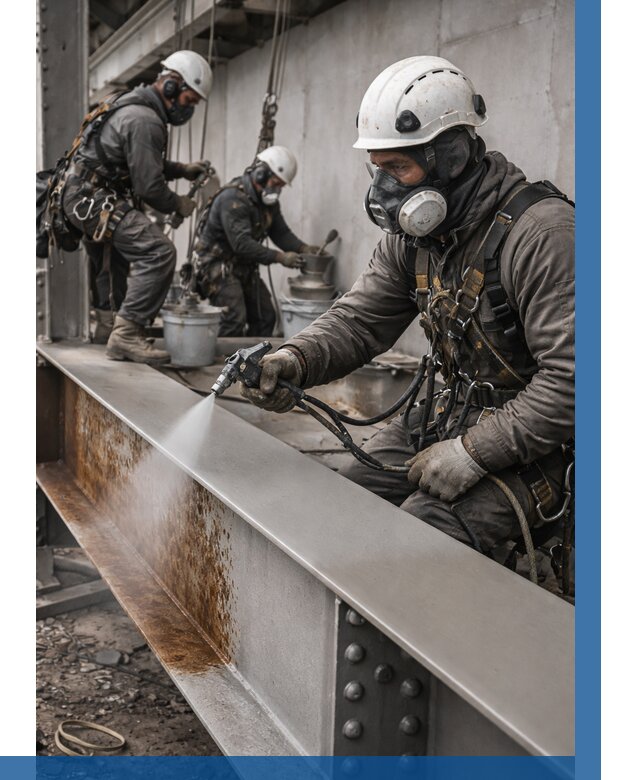 Антикоррозионная покраска металла в Нягани от 713 р. | ВЫСОТНИК-Нга