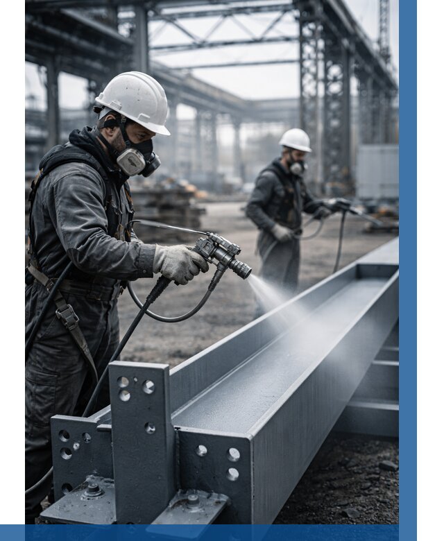 Антикорроз. обработка металлоконстр. в Нягани от 458 р. | ВЫСОТНИК-Нга