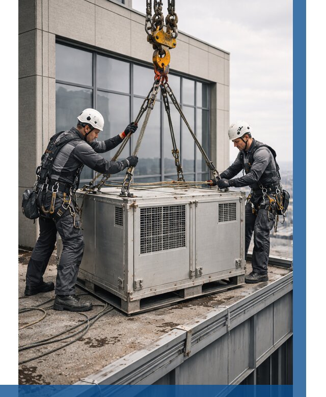 Такелажные работы на высоте в Нягани от 8149 р. | ВЫСОТНИК-Нга