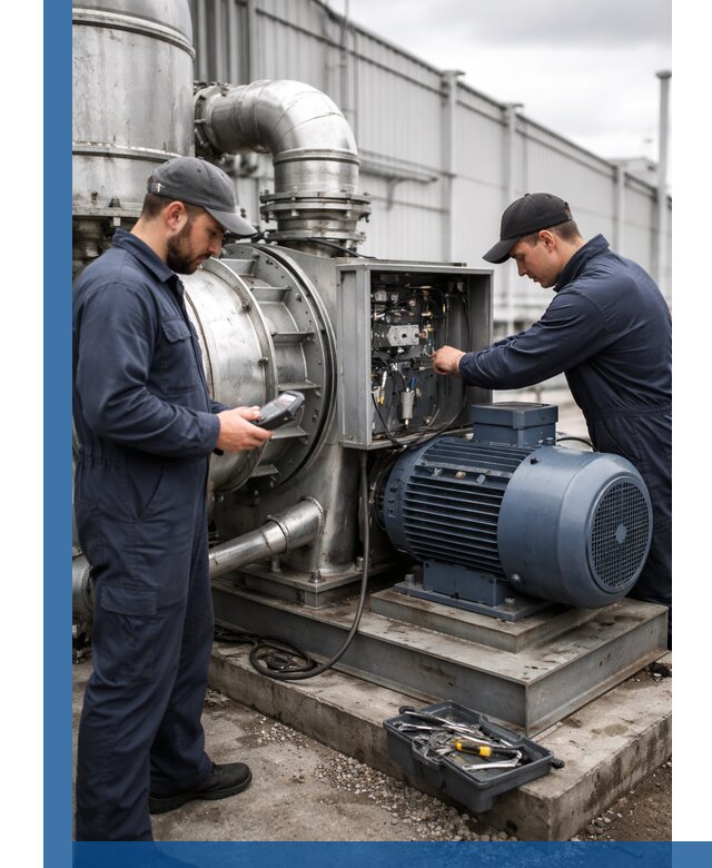 Техническое обслуживание промышленного оборудования в Нягани