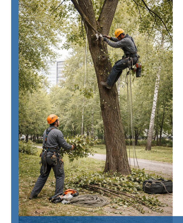 Санитарная обрезка деревьев в Нягани, профессионально и безопасно