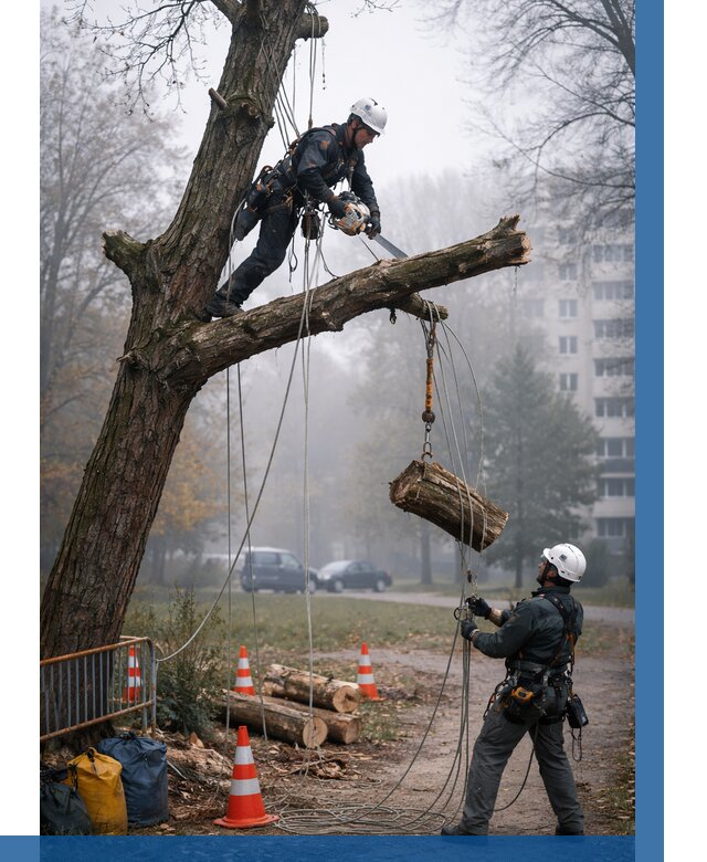 Удаление аварийных деревьев в Нягани от 15279 р. | ВЫСОТНИК-Нга