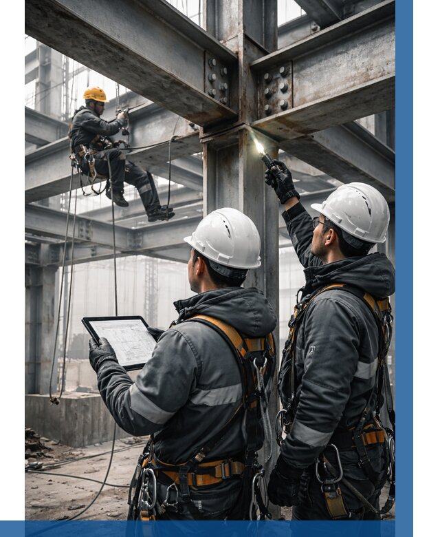 Обследование металлоконструкций в Нягани от 5602 р. | ВЫСОТНИК-Нга