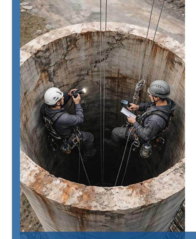 Обследование дымовой трубы: диагностика и оценка состояния в Нягани